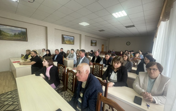 Зустріч виборців із кандидатом на посаду директора  ВСП «Мукачівський фаховий коледж НУБіП України»  Надією КАБАЦІЙ