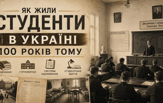 Як жили студенти 100 років тому